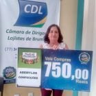 Ganhadores da campanha NATAL PREMIADO É NO COMÉRCIO DE BRUMADO