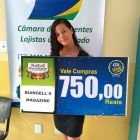 Ganhadores da campanha NATAL PREMIADO É NO COMÉRCIO DE BRUMADO