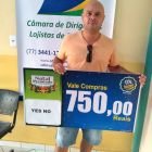 Ganhadores da campanha NATAL PREMIADO É NO COMÉRCIO DE BRUMADO