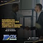 Vender é muito mais do que oferecer produtos, é fazer de cada oportunidade um grande negócio! Encarar os desafio como metas e, assim, superar todos os limites. É conquistar a confiança dos clientes com conhecimento, talento e um atendimento de qualidade.