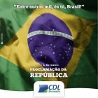 Liberdade! Liberdade! Abre as asas sobre nós! Das lutas na tempestade, dá que ouçamos tua voz!