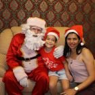 A alegria continua na casa do papai noel!