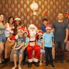 A alegria continua na casa do papai noel!
