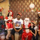 A alegria continua na casa do papai noel!
