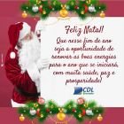 Natal é época de renascimento; é época de renovar os sonhos e metas para o novo ano!  Feliz Natal a todos!