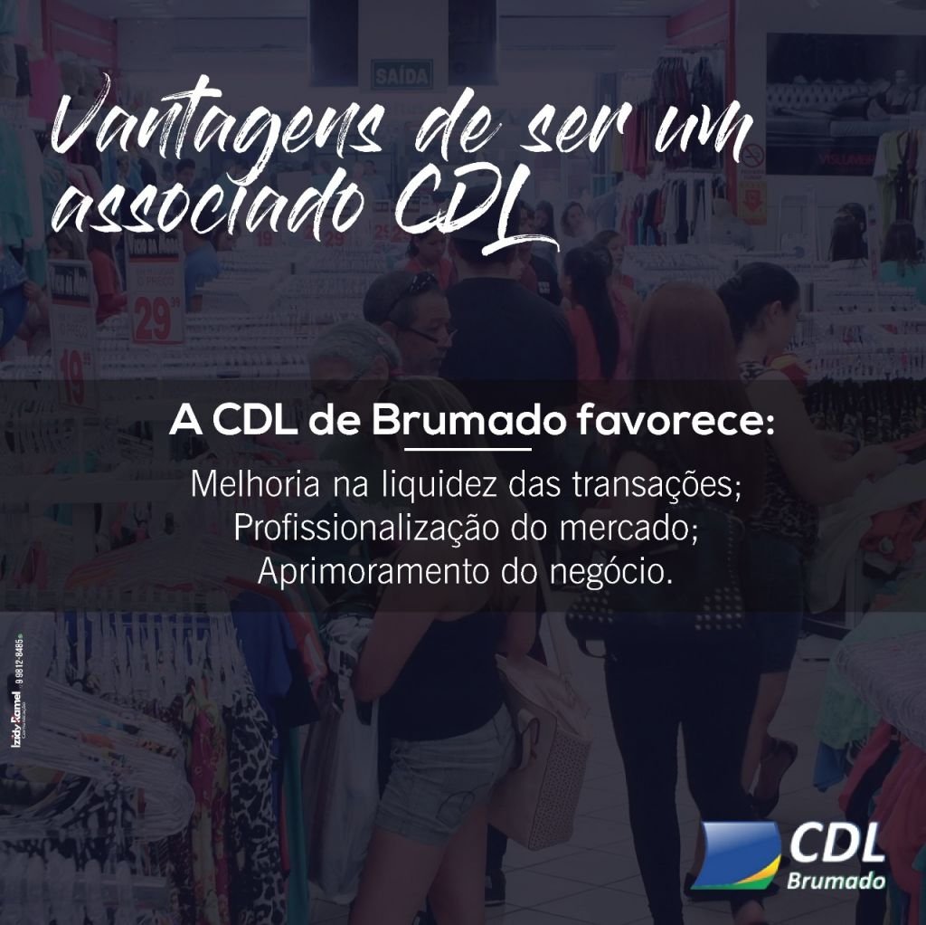 Você só tem a ganhar e crescer sendo um associado CDL.  