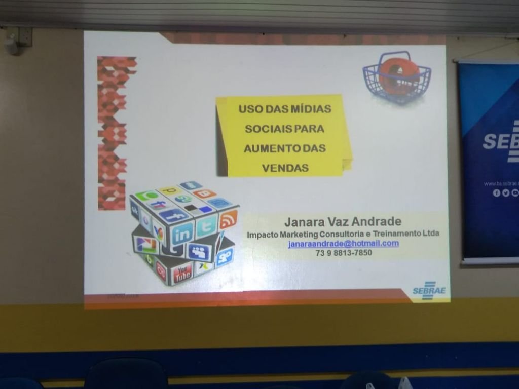 A CDL de Brumado em parceria com o SEBRAE promoveu workshop sobre mídias sociais para aumento de vendas