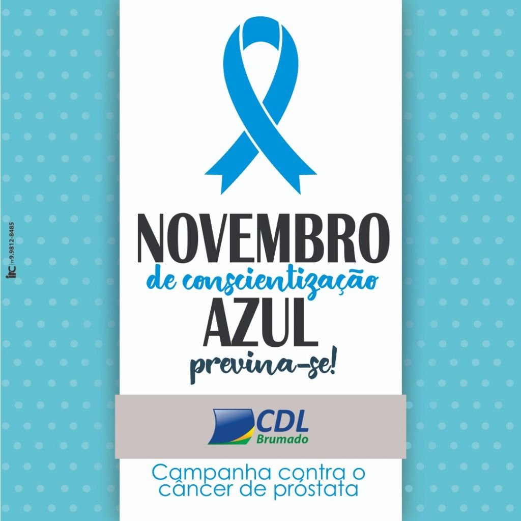 Agora chegou a sua vez! Novembro Azul, mês dos homens mostrarem a sua força e lutarem juntos por está causa!