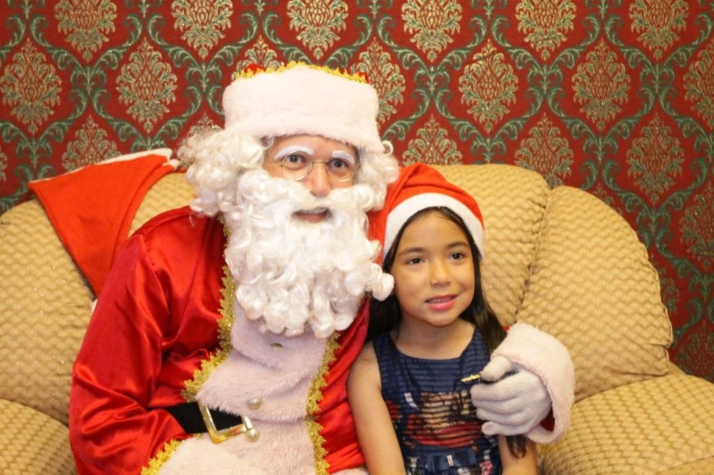 A alegria continua na casa do papai noel!