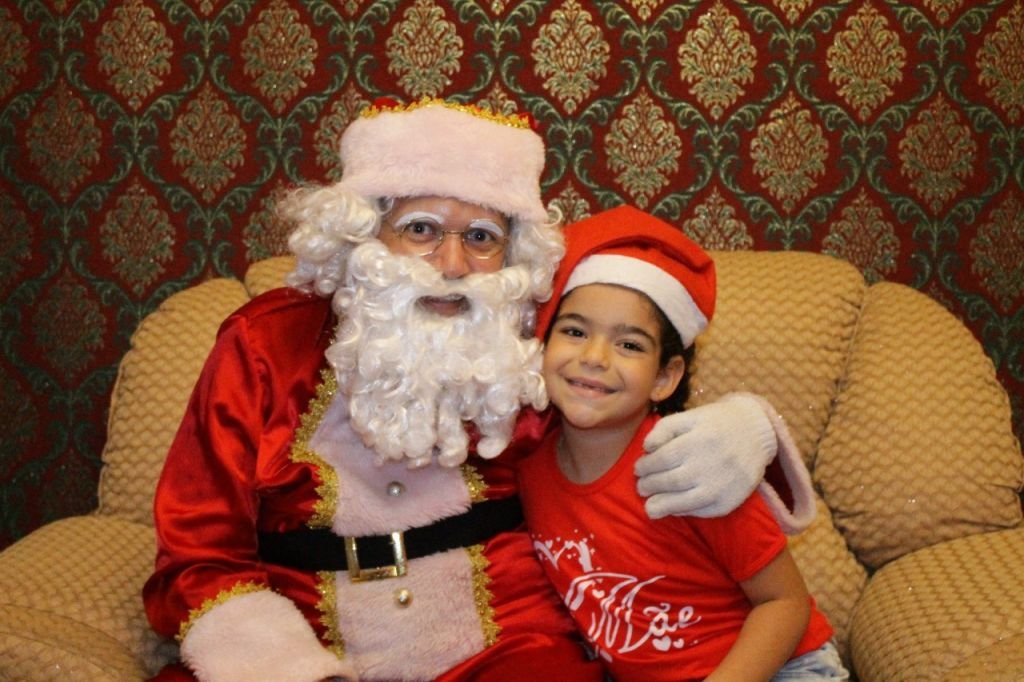 A alegria continua na casa do papai noel!
