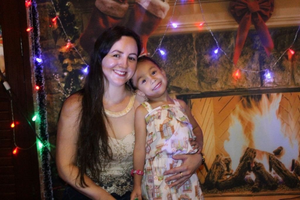 A alegria continua na casa do papai noel!