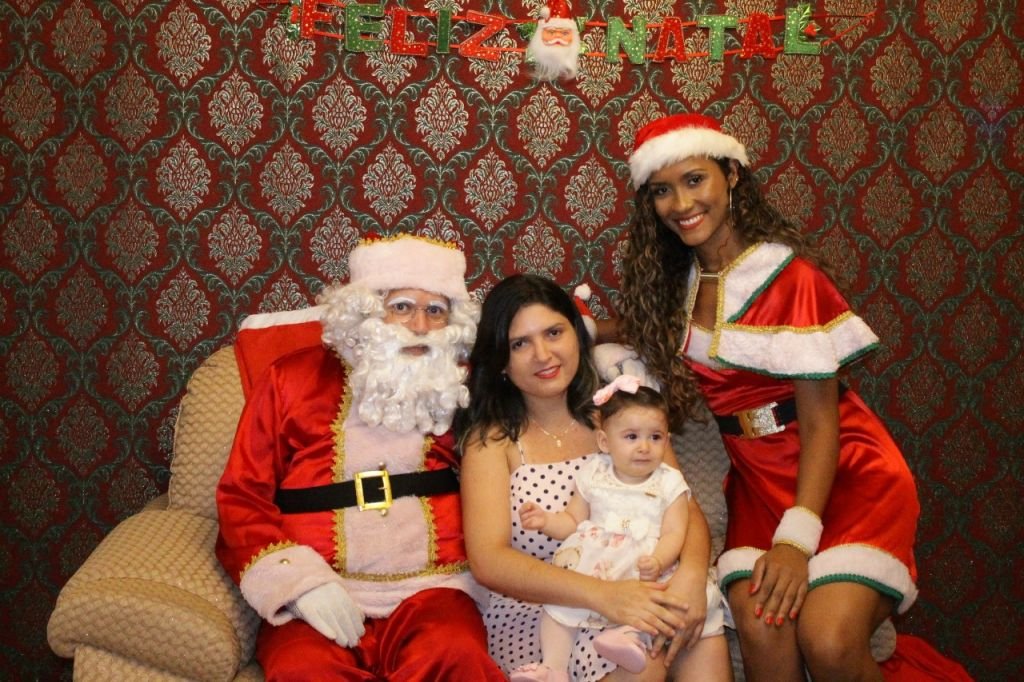 A alegria continua na casa do papai noel!