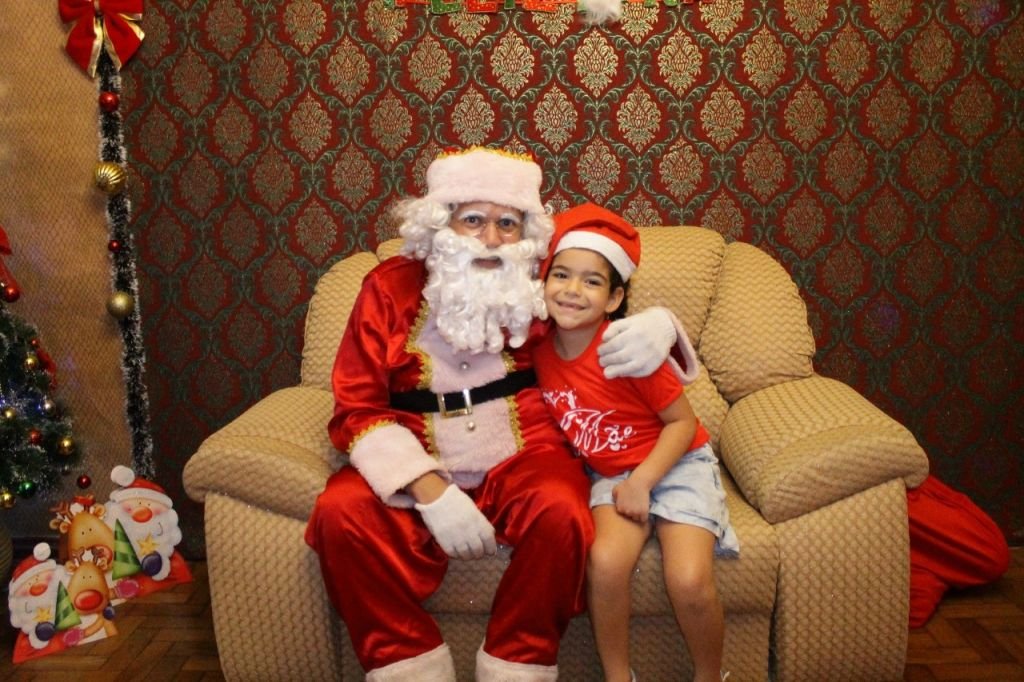 A alegria continua na casa do papai noel!