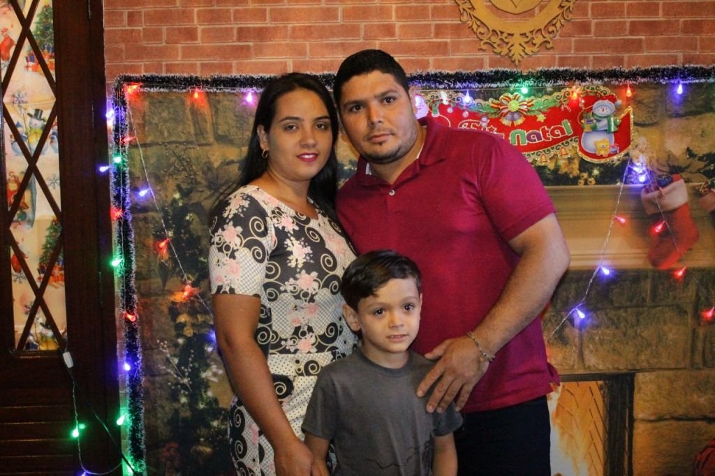 A alegria continua na casa do papai noel!