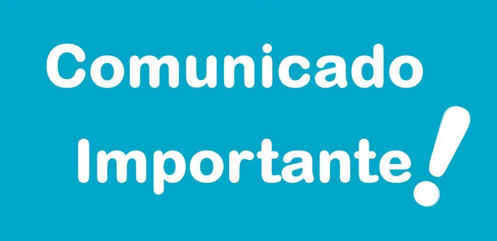 Comunicado Importante para os comerciantes