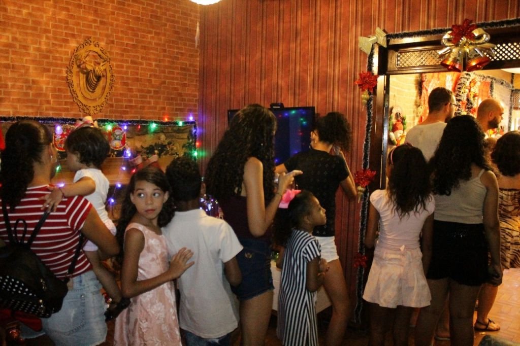 A alegria transborda em casa olhar!