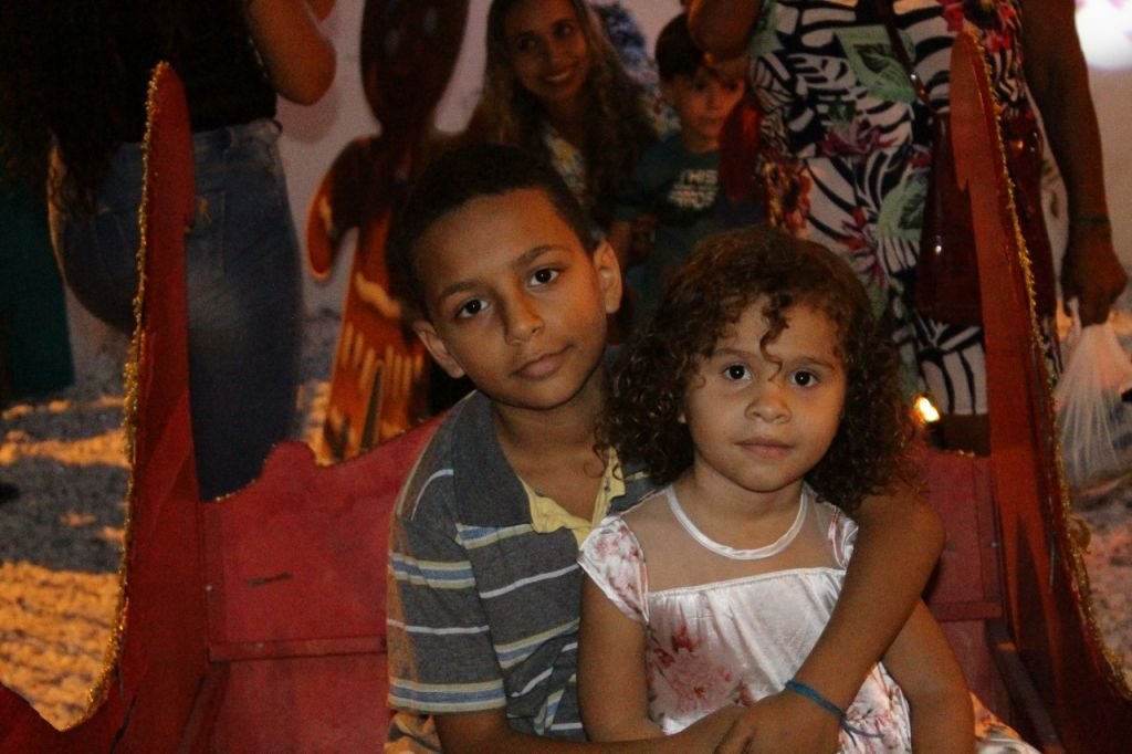 A alegria transborda em casa olhar!