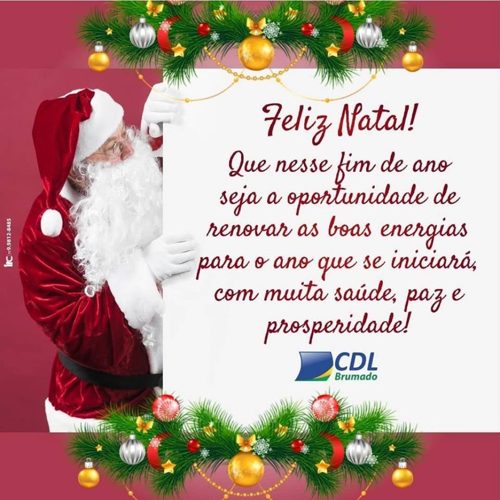 Natal é época de renascimento; é época de renovar os sonhos e metas para o novo ano!  Feliz Natal a todos! 