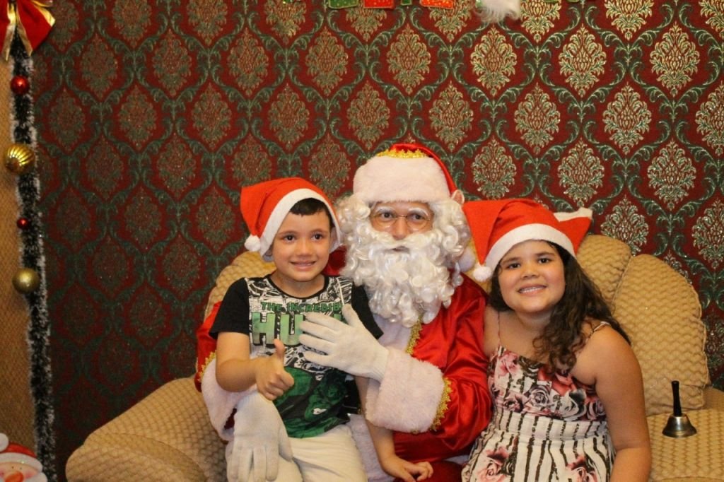 A alegria continua na Casa do Papai Noel!