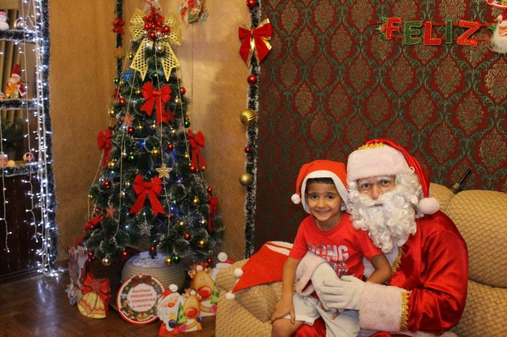 A alegria continua na Casa do Papai Noel!