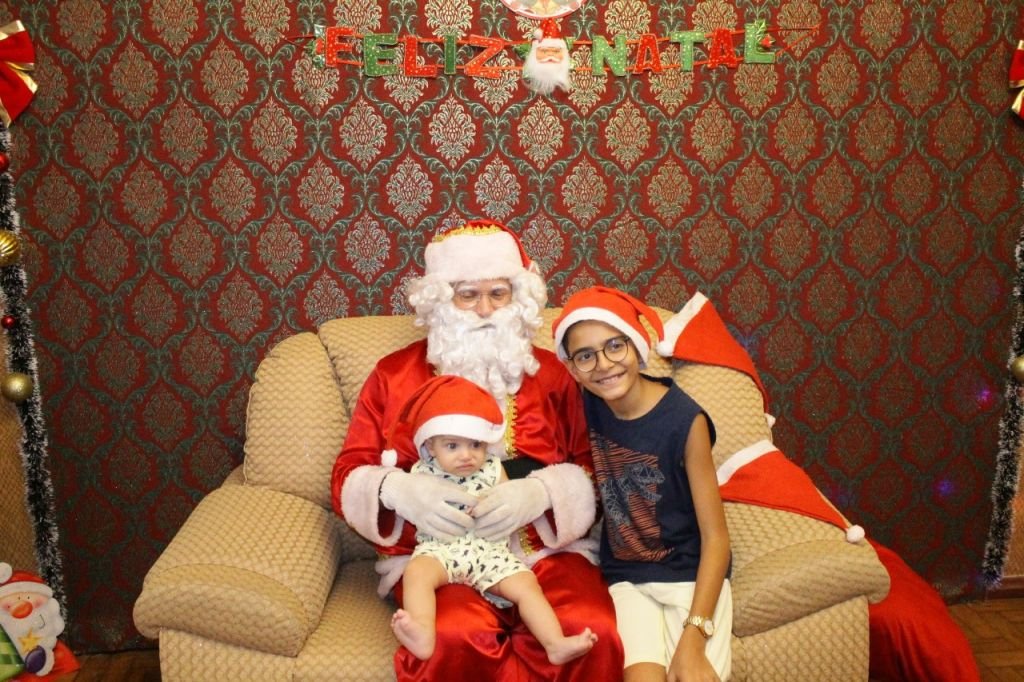 A alegria continua na Casa do Papai Noel!