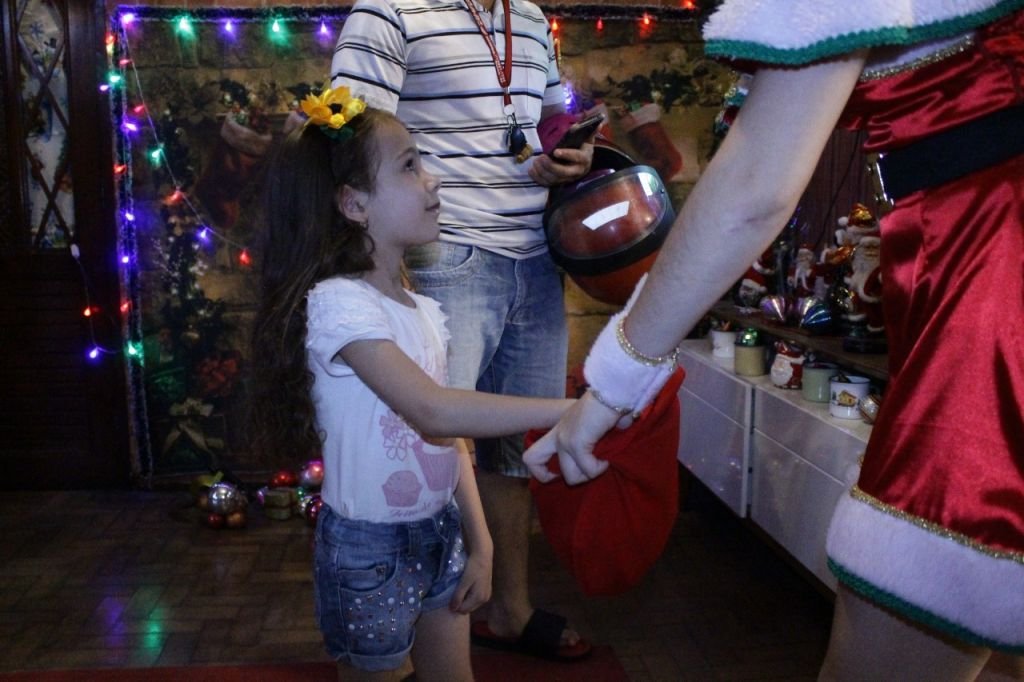 A alegria continua na Casa do Papai Noel!
