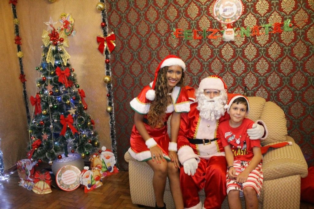 A alegria continua na Casa do Papai Noel!
