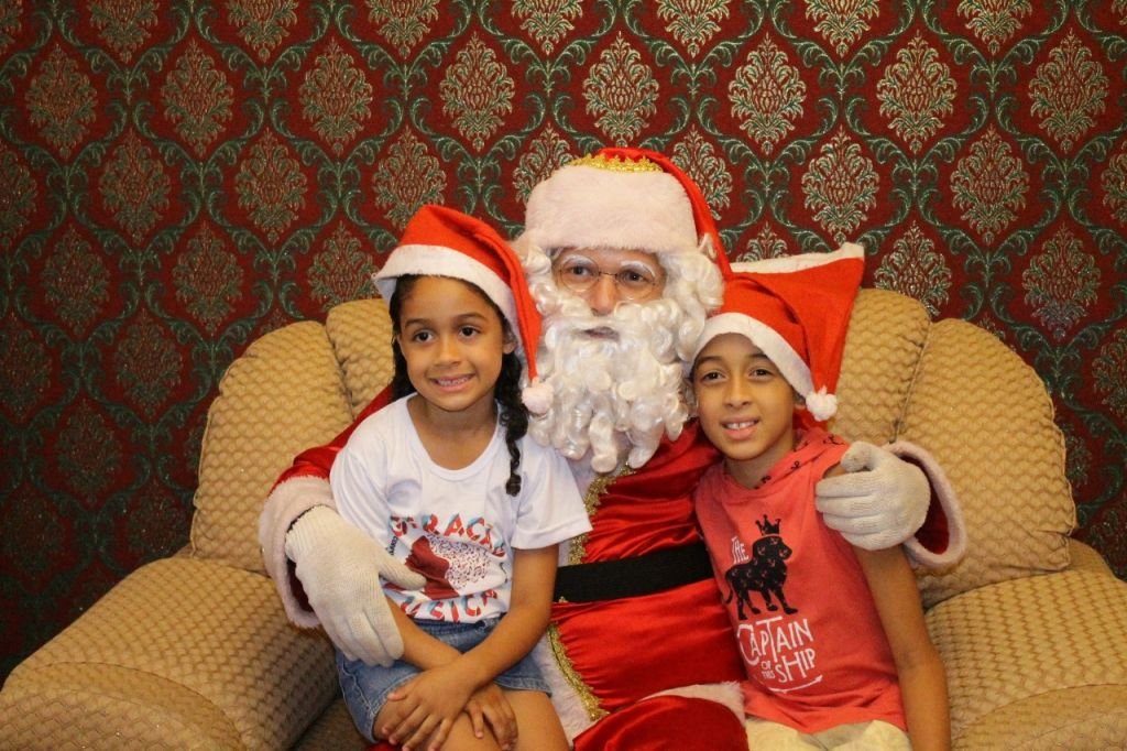 A alegria continua na Casa do Papai Noel!