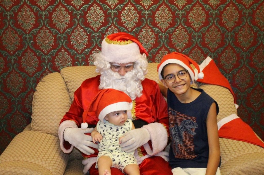 A alegria continua na Casa do Papai Noel!