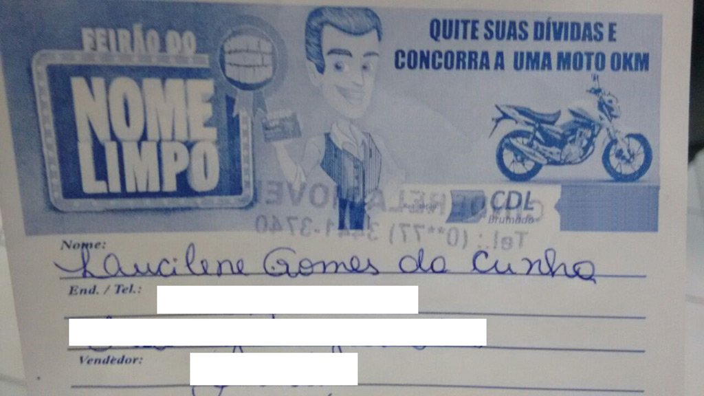 CDL: Sorteio da campanha FEIRÃO DO NOME LIMPO foi realizado