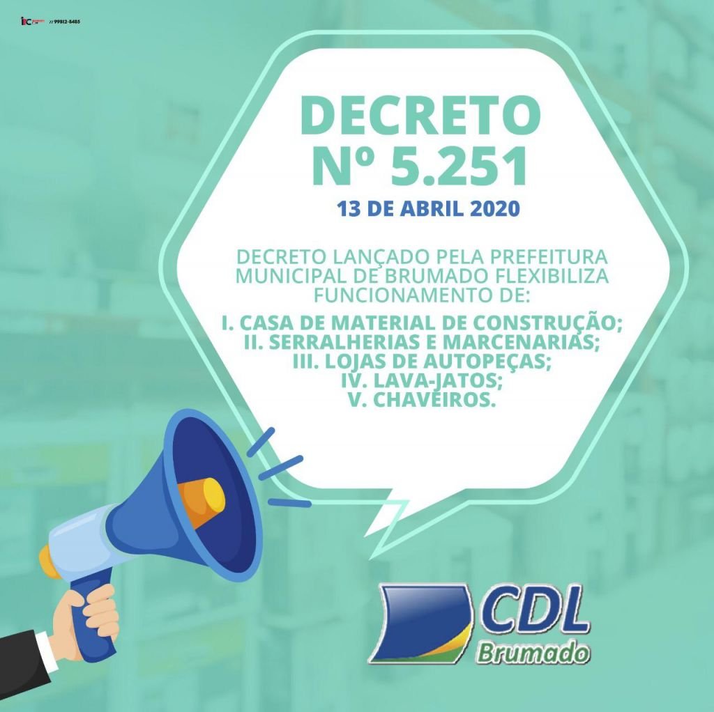 Atenção! Decreto Nº 5251!