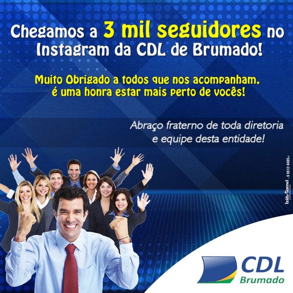 Queremos agradecer à todos que nos acompanha diariamente em nossas redes sociais e nos proporcionou essa conquista.