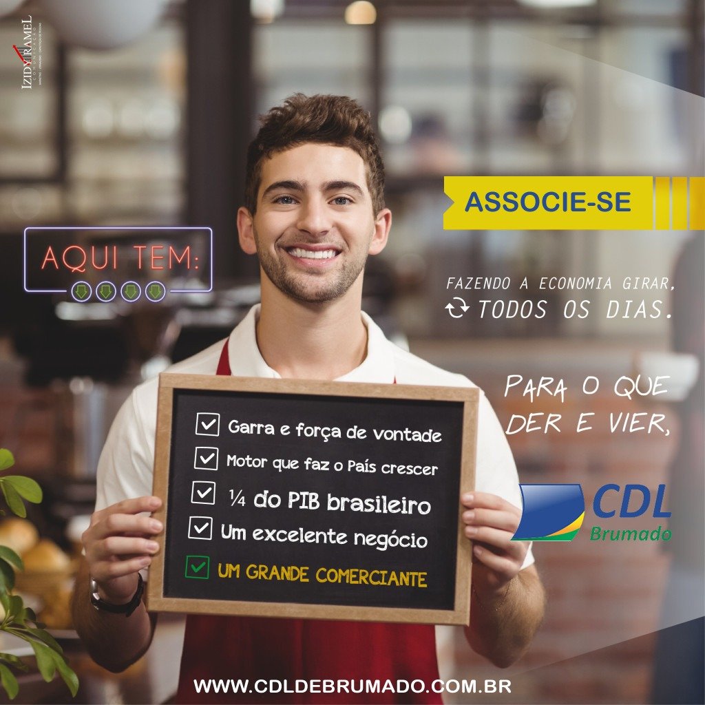 Comerciante, associe-se à CDL de Brumado!