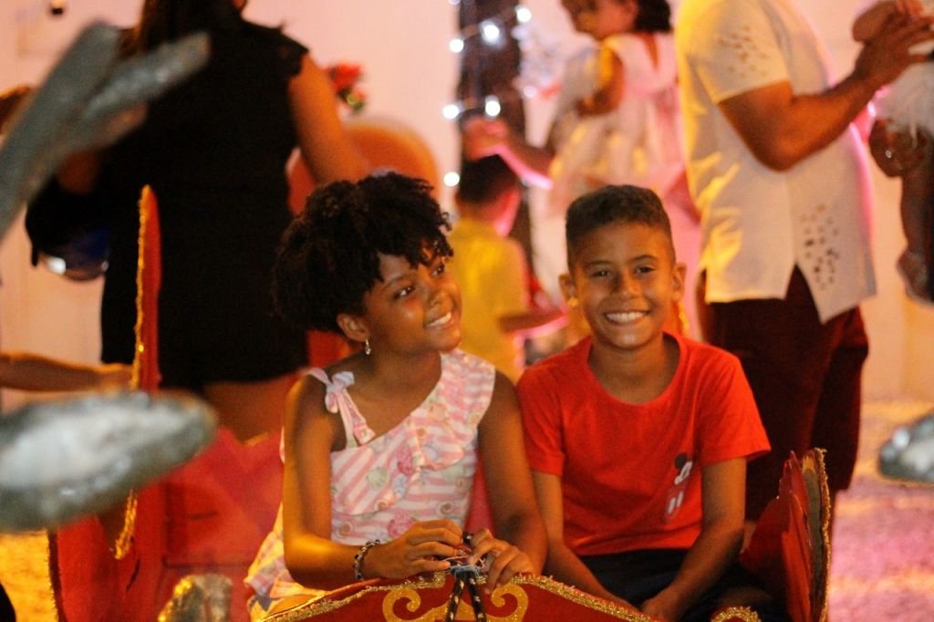 As visitas continuam e os sorrisos também!