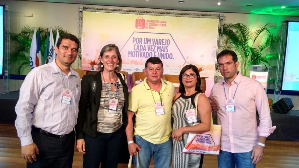 Representantes da CDL de Brumado participaram da 35ª Convenção Estadual do Comércio Lojista da Bahia